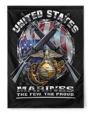 Veteran Marines 29.5"x39.5" House Flag front