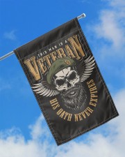 Veteran Flag 11.5"x17.5" Garden Flag aos-garden-flag-11-5-x-17-5-lifestyle-front-16