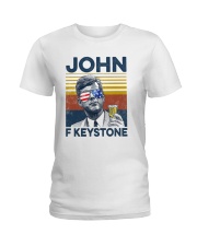 Beer John F Keystone Ladies T-Shirt tile