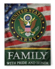 Army Family 29.5"x39.5" House Flag front