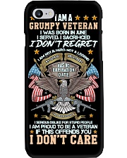 Grumpy Veteran Phone Case tile