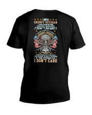 Grumpy Veteran V-Neck T-Shirt tile