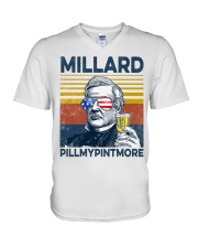 Beer Millard Pillmypintmore V-Neck T-Shirt tile