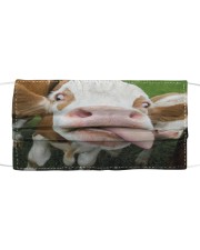 Funny cow Cloth face mask front