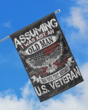 Veteran Flag 11.5"x17.5" Garden Flag aos-garden-flag-11-5-x-17-5-lifestyle-front-16