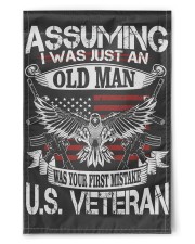 Veteran Flag 11.5"x17.5" Garden Flag front