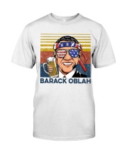 Beer Barack Oblah Classic T-Shirt front