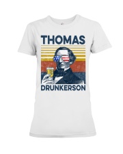Beer Thomas Drunkerson Premium Fit Ladies Tee tile