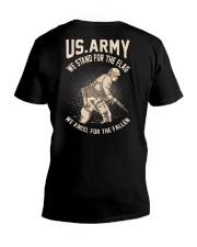 For the flag V-Neck T-Shirt tile