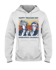 Beer Happy Treason Day Ungrateful Colonials Hooded Sweatshirt tile