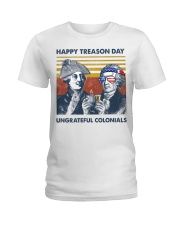 Beer Happy Treason Day Ungrateful Colonials Ladies T-Shirt tile