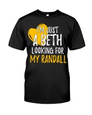 Beth Looking For Randall - Front Premium Fit Mens Tee thumbnail