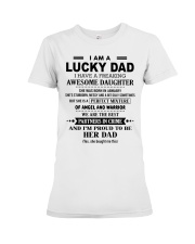 Lucky Dad KIM Premium Fit Ladies Tee front