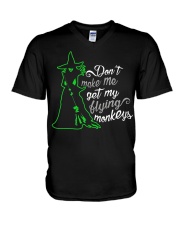 Halloween V-Neck T-Shirt tile