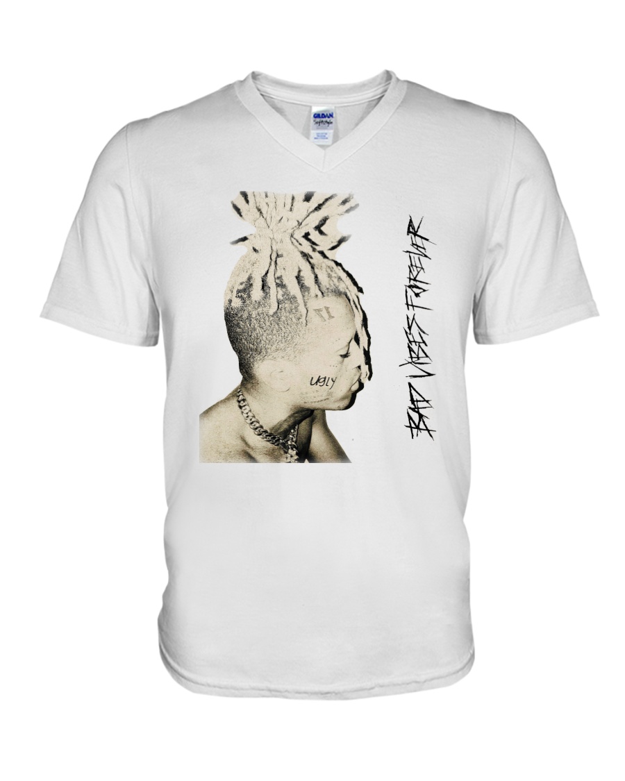 Bad Vibes Forever XXXTENTACION Shirts V-Neck T-Shirt