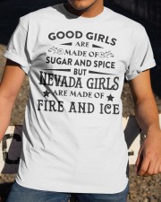 Nevada Girls Are Made Of Fire And Ice Classic T-Shirt apparel-classic-tshirt-lifestyle-28