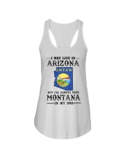 Live In Arizona Montana In My DNA MT0002 Ladies Flowy Tank tile