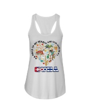 Cuba A Piece Of My Heart MR0195 Ladies Flowy Tank tile