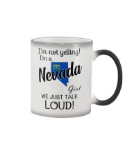 I'm Not Yelling I'm A Nevada Girl Color Changing Mug tile