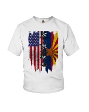 Arizona American Flag Youth T-Shirt tile