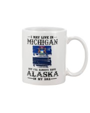 Live Michigan Alaska In My DNA Mug tile