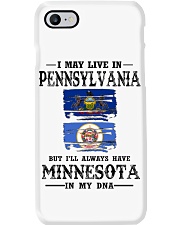 Live Pennsylvania Minnesota In My DNA Phone Case tile