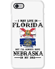 Live Florida Nebraska In My DNA Phone Case tile