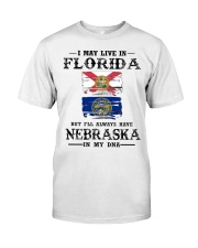 Live Florida Nebraska In My DNA Classic T-Shirt front