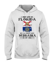 Live Florida Nebraska In My DNA Hooded Sweatshirt tile