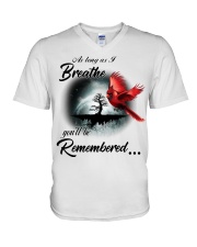 Bird You'll Be Rememberd PT0151 V-Neck T-Shirt tile