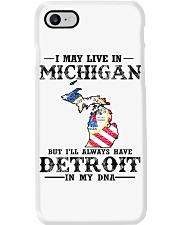Live In Michigan But Detroit In My DNA Phone Case tile