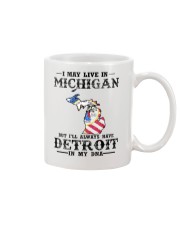 Live In Michigan But Detroit In My DNA Mug tile