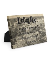 KT0001 Idaho A Place Your Feet May Leave Easel-Back Gallery Wrapped Canvas tile