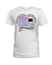 Colorado A Piece Of My Heart MR0189 Ladies T-Shirt tile