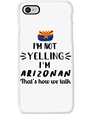 I'm Not Yelling I'm Arizona Phone Case tile