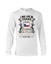 Live In Texas Kansas In My DNA Long Sleeve Tee tile