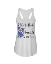 Minnesota Misses Me Too Ladies Flowy Tank tile