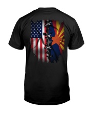 KTLD001 Arizonan and American Flag Premium Fit Mens Tee tile