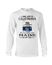 Live California Maine In My DNA Long Sleeve Tee tile