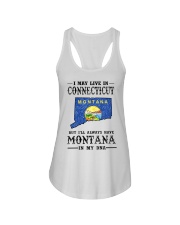 Live In Connecticut Montana In My DNA MT0002 Ladies Flowy Tank tile