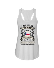 Live In Texas North Dakota In My DNA Ladies Flowy Tank tile