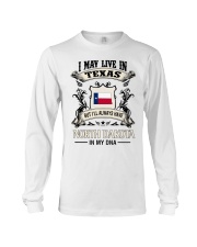 Live In Texas North Dakota In My DNA Long Sleeve Tee tile
