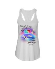 Dragonfly Hear You Talk Back PT0130 Ladies Flowy Tank tile