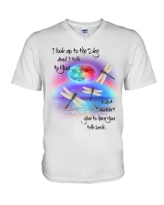 Dragonfly Hear You Talk Back PT0130 V-Neck T-Shirt tile