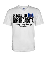 Made in North Dakota V-Neck T-Shirt tile
