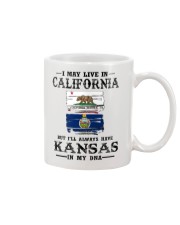 Live California Kansas In My DNA Mug tile