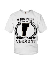 A Big Piece Of My Heart Lives In Vermont Youth T-Shirt tile
