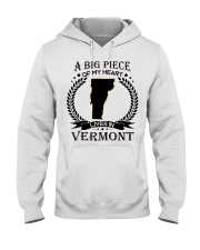 A Big Piece Of My Heart Lives In Vermont Hooded Sweatshirt tile