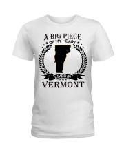 A Big Piece Of My Heart Lives In Vermont Ladies T-Shirt tile
