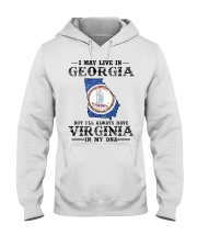 Live In Georgia But Virginia In My DNA Hooded Sweatshirt tile